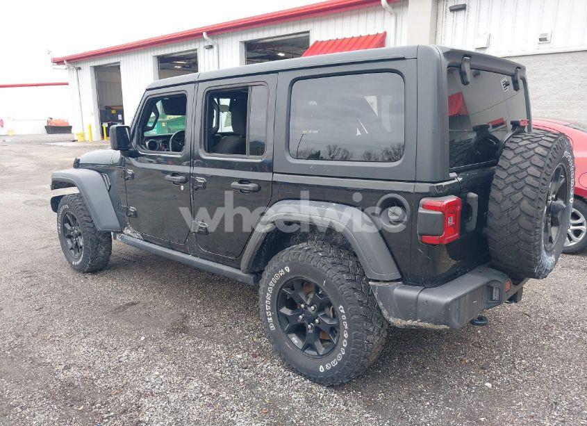 Photo 3 of 2021 Jeep Wrangler UNLIMITED WILLYS 4X4 (VIN 1C4HJXDG2MW658115)