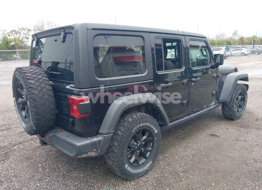 Photo 4 of 2021 Jeep Wrangler UNLIMITED WILLYS 4X4 (VIN 1C4HJXDG2MW658115)