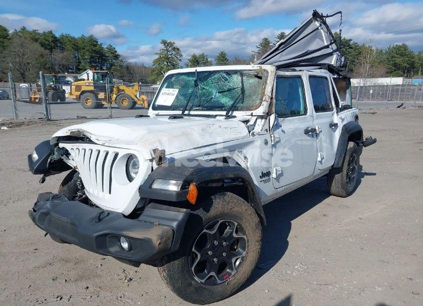 Photo 2 of 2021 Jeep Wrangler UNLIMITED SPORT S 4X4 (VIN 1C4HJXDG2MW705126)