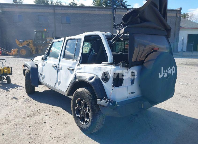 Photo 3 of 2021 Jeep Wrangler UNLIMITED SPORT S 4X4 (VIN 1C4HJXDG2MW705126)