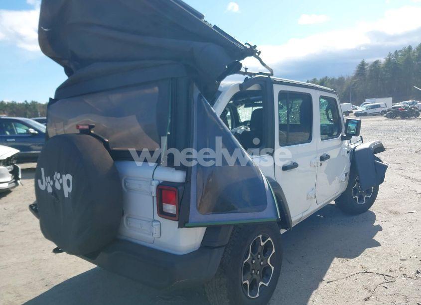 Photo 4 of 2021 Jeep Wrangler UNLIMITED SPORT S 4X4 (VIN 1C4HJXDG2MW705126)