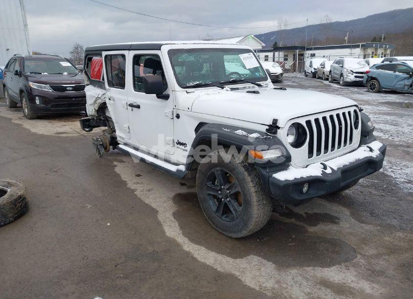 2021 Jeep Wrangler UNLIMITED SPORT ALTITUDE 4X4 (VIN 1C4HJXDG2MW791599) main photo