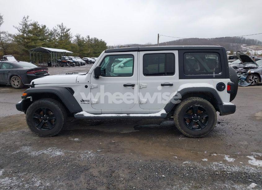 Photo 15 of 2021 Jeep Wrangler UNLIMITED SPORT ALTITUDE 4X4 (VIN 1C4HJXDG2MW791599)