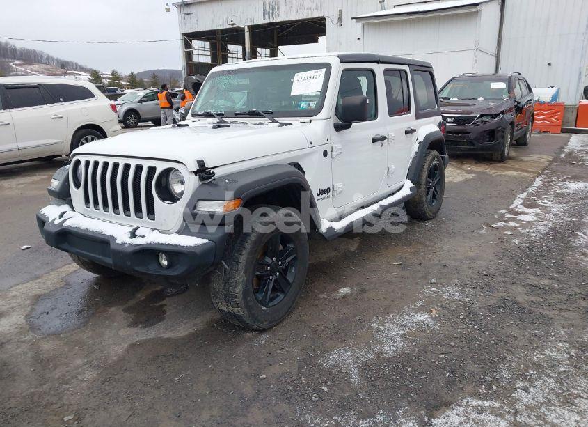 Photo 2 of 2021 Jeep Wrangler UNLIMITED SPORT ALTITUDE 4X4 (VIN 1C4HJXDG2MW791599)