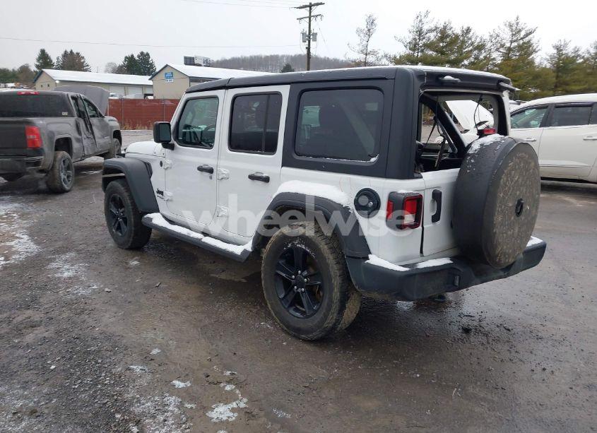 Photo 3 of 2021 Jeep Wrangler UNLIMITED SPORT ALTITUDE 4X4 (VIN 1C4HJXDG2MW791599)
