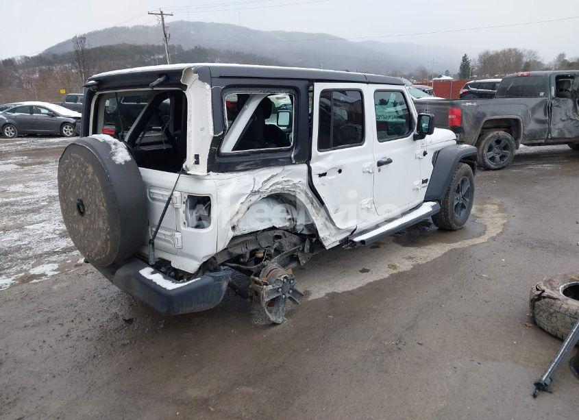 Photo 4 of 2021 Jeep Wrangler UNLIMITED SPORT ALTITUDE 4X4 (VIN 1C4HJXDG2MW791599)