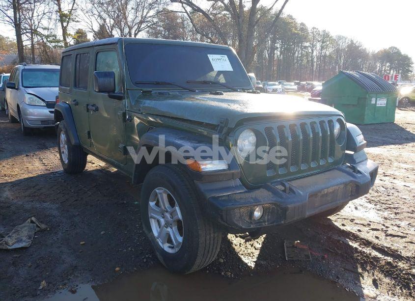 2022 Jeep Wrangler UNLIMITED SPORT S 4X4 (VIN 1C4HJXDG2NW262462) main photo