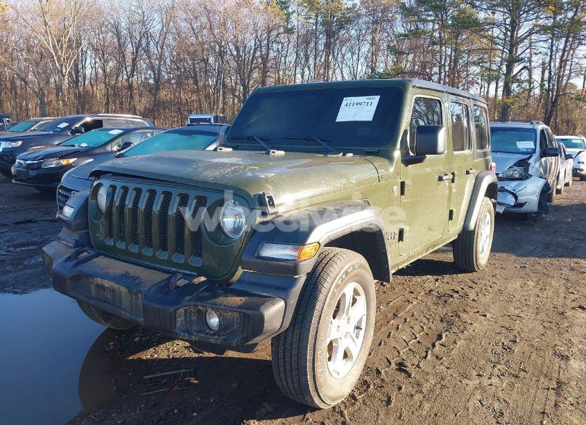 Photo 2 of 2022 Jeep Wrangler UNLIMITED SPORT S 4X4 (VIN 1C4HJXDG2NW262462)