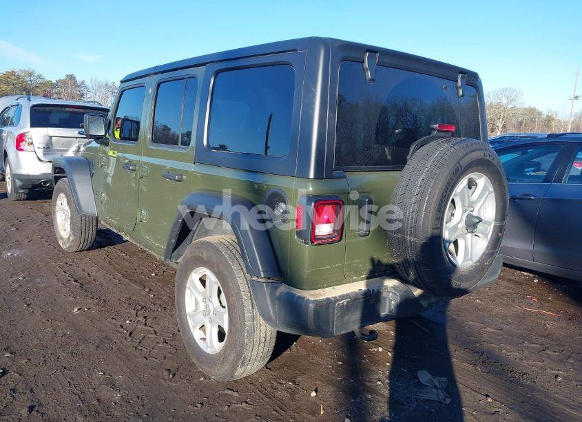 Photo 3 of 2022 Jeep Wrangler UNLIMITED SPORT S 4X4 (VIN 1C4HJXDG2NW262462)