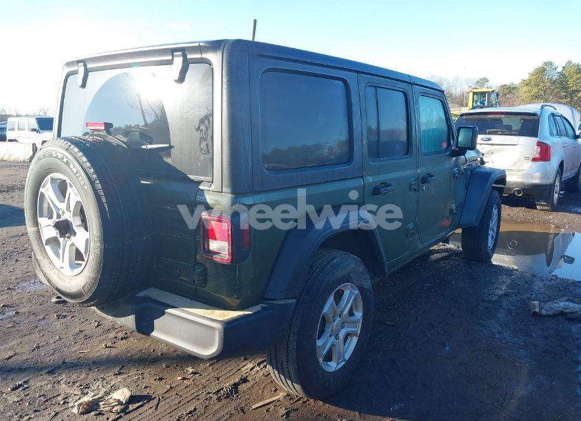 Photo 4 of 2022 Jeep Wrangler UNLIMITED SPORT S 4X4 (VIN 1C4HJXDG2NW262462)