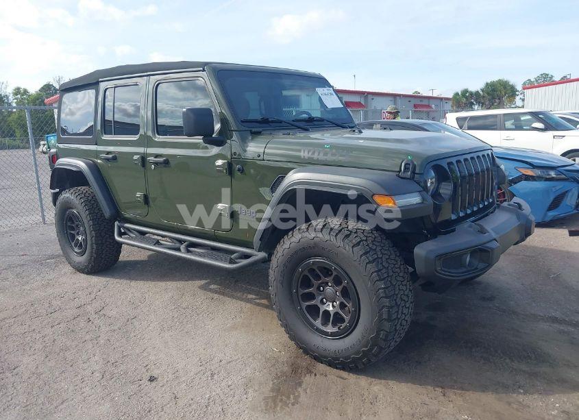 2023 Jeep Wrangler 4-DOOR WILLYS 4X4 (VIN 1C4HJXDG2PW642369) main photo