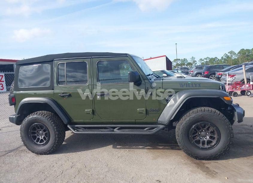 Photo 14 of 2023 Jeep Wrangler 4-DOOR WILLYS 4X4 (VIN 1C4HJXDG2PW642369)