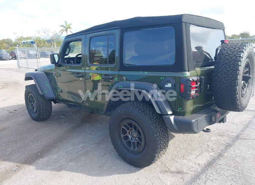 Photo 3 of 2023 Jeep Wrangler 4-DOOR WILLYS 4X4 (VIN 1C4HJXDG2PW642369)