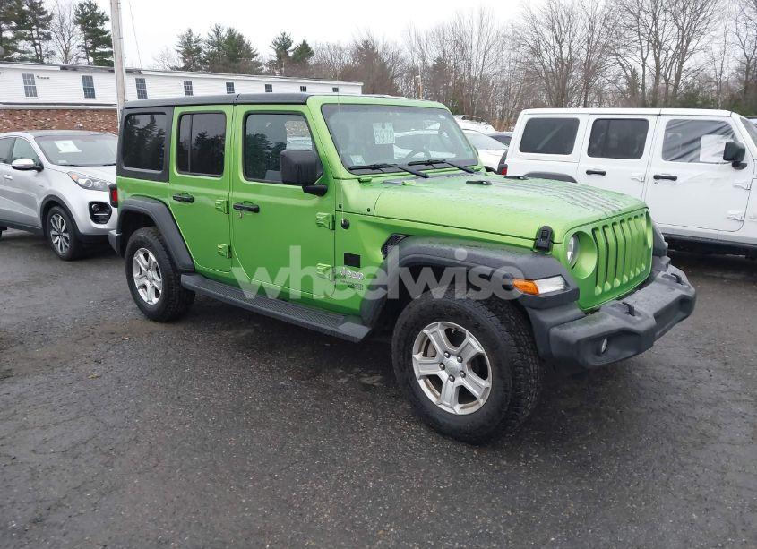 2018 Jeep Wrangler UNLIMITED SPORT S 4X4 (VIN 1C4HJXDG3JW240884) main photo