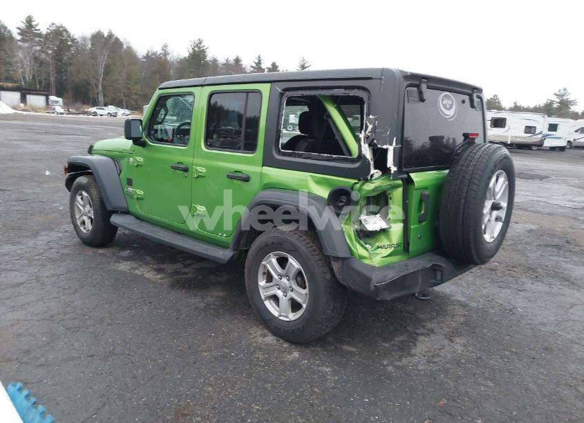 Photo 3 of 2018 Jeep Wrangler UNLIMITED SPORT S 4X4 (VIN 1C4HJXDG3JW240884)