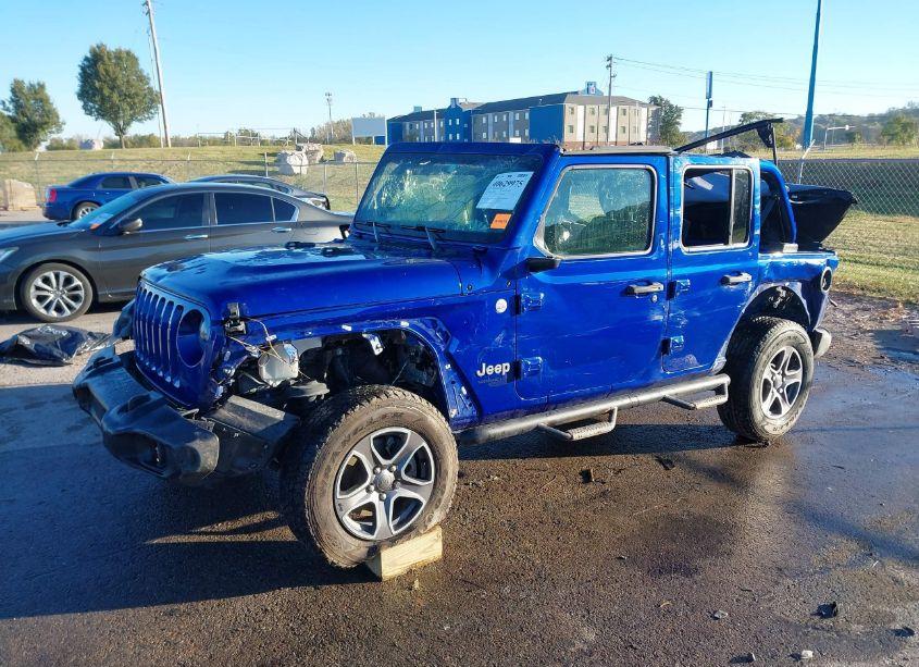 Photo 2 of 2018 Jeep Wrangler UNLIMITED SPORT S 4X4 (VIN 1C4HJXDG3JW290197)