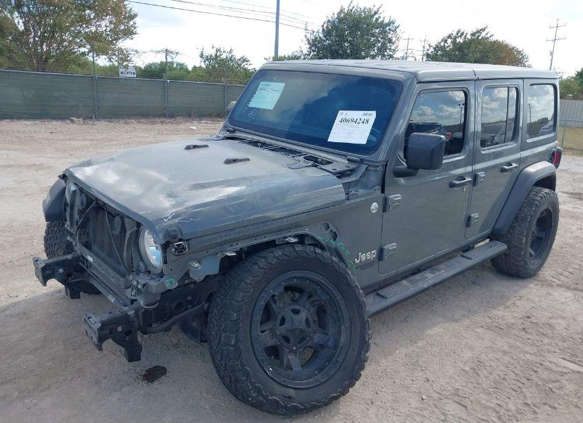 Photo 2 of 2019 Jeep Wrangler UNLIMITED SPORT S 4X4 (VIN 1C4HJXDG3KW565617)