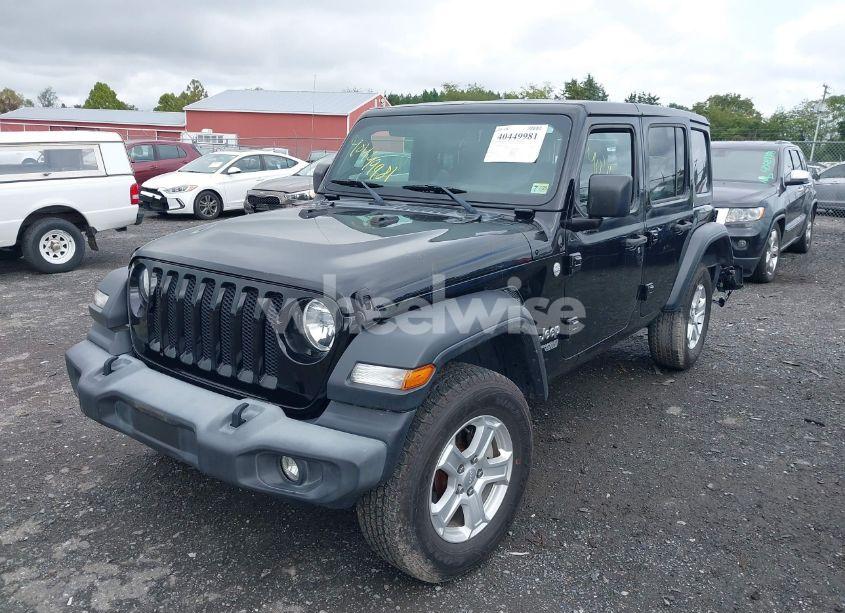 Photo 2 of 2019 Jeep Wrangler UNLIMITED SPORT S 4X4 (VIN 1C4HJXDG3KW627467)