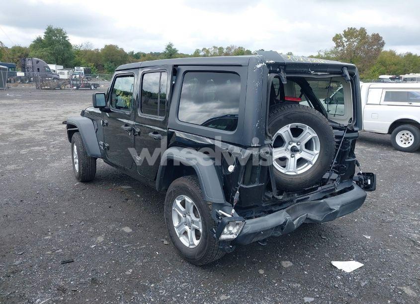 Photo 3 of 2019 Jeep Wrangler UNLIMITED SPORT S 4X4 (VIN 1C4HJXDG3KW627467)