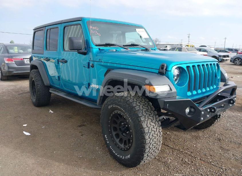 2019 Jeep Wrangler UNLIMITED SPORT S 4X4 (VIN 1C4HJXDG3KW669444) main photo