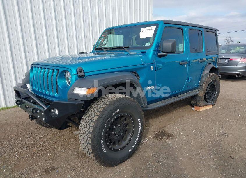 Photo 2 of 2019 Jeep Wrangler UNLIMITED SPORT S 4X4 (VIN 1C4HJXDG3KW669444)
