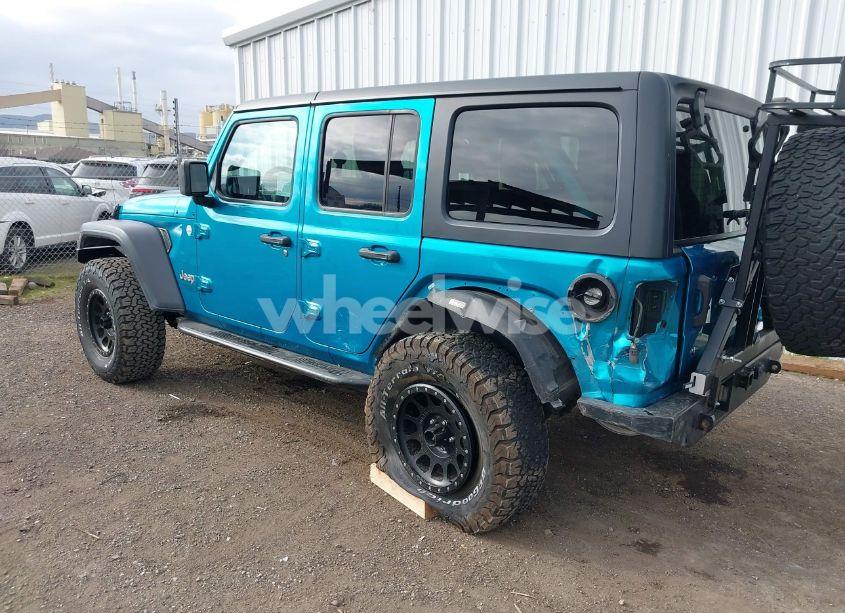Photo 3 of 2019 Jeep Wrangler UNLIMITED SPORT S 4X4 (VIN 1C4HJXDG3KW669444)