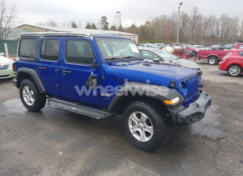 2020 Jeep Wrangler UNLIMITED SPORT S 4X4 (VIN 1C4HJXDG3LW170791) main photo