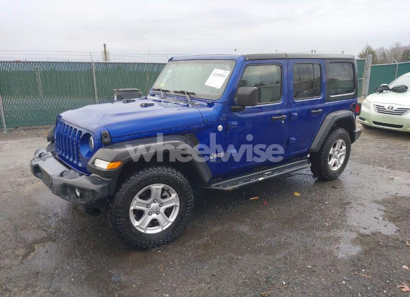 Photo 2 of 2020 Jeep Wrangler UNLIMITED SPORT S 4X4 (VIN 1C4HJXDG3LW170791)