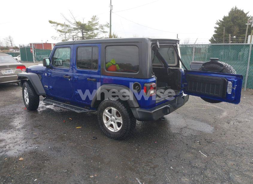 Photo 3 of 2020 Jeep Wrangler UNLIMITED SPORT S 4X4 (VIN 1C4HJXDG3LW170791)
