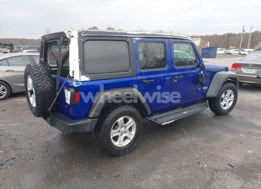 Photo 4 of 2020 Jeep Wrangler UNLIMITED SPORT S 4X4 (VIN 1C4HJXDG3LW170791)