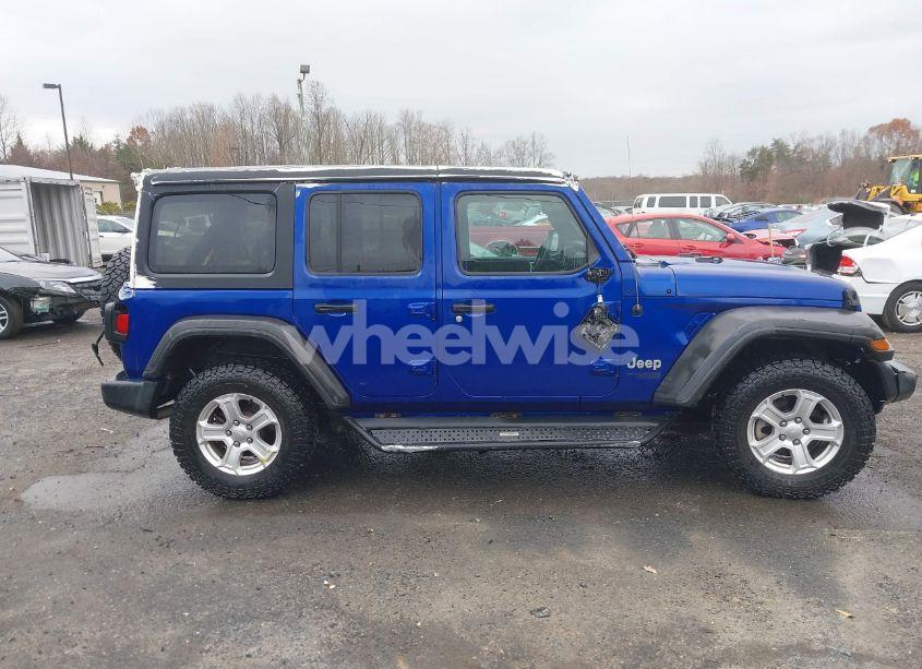 Photo 6 of 2020 Jeep Wrangler UNLIMITED SPORT S 4X4 (VIN 1C4HJXDG3LW170791)