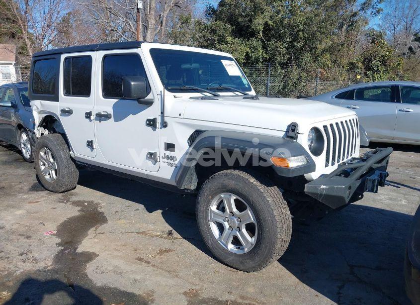 2020 Jeep Wrangler UNLIMITED SPORT S 4X4 (VIN 1C4HJXDG3LW201893) main photo