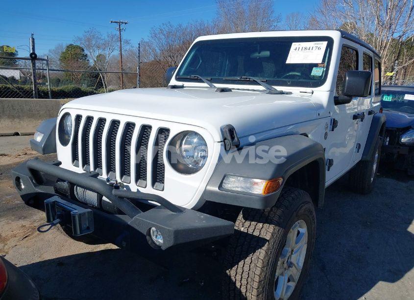 Photo 12 of 2020 Jeep Wrangler UNLIMITED SPORT S 4X4 (VIN 1C4HJXDG3LW201893)