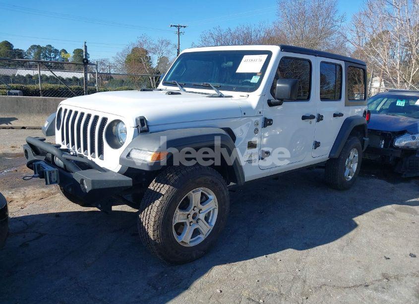 Photo 2 of 2020 Jeep Wrangler UNLIMITED SPORT S 4X4 (VIN 1C4HJXDG3LW201893)