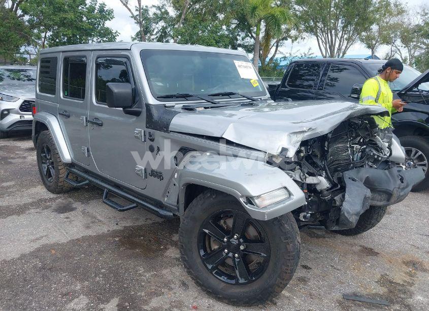 2020 Jeep Wrangler UNLIMITED SPORT ALTITUDE 4X4 (VIN 1C4HJXDG3LW250141) main photo