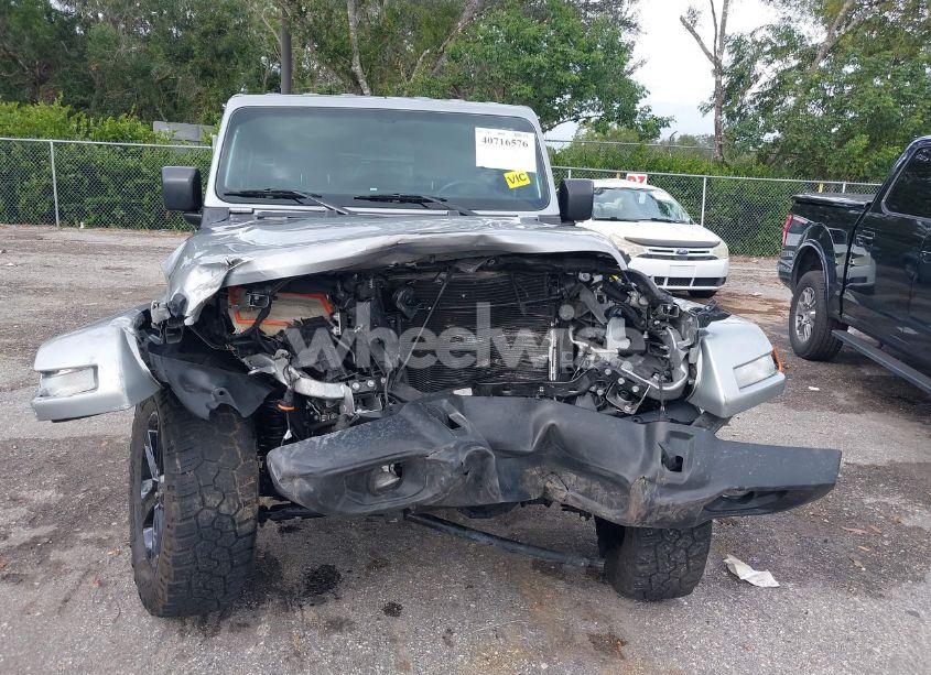 Photo 6 of 2020 Jeep Wrangler UNLIMITED SPORT ALTITUDE 4X4 (VIN 1C4HJXDG3LW250141)