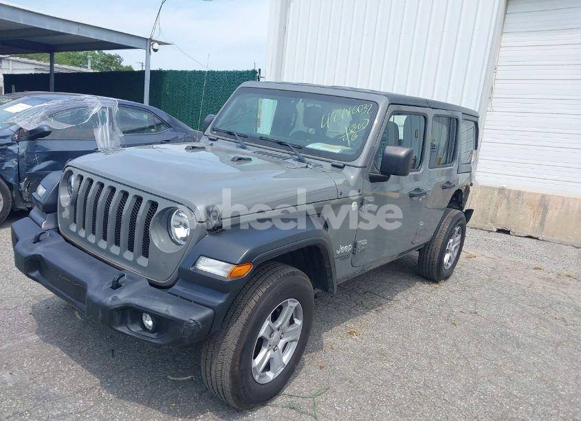 Photo 2 of 2020 Jeep Wrangler UNLIMITED SPORT S 4X4 (VIN 1C4HJXDG3LW298223)