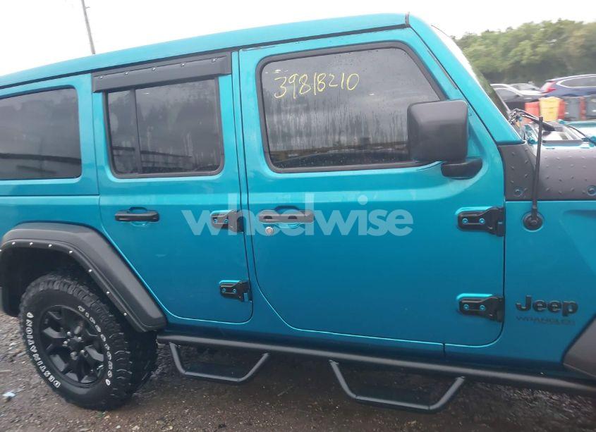 Photo 14 of 2020 Jeep Wrangler UNLIMITED WILLYS 4X4 (VIN 1C4HJXDG3LW325713)