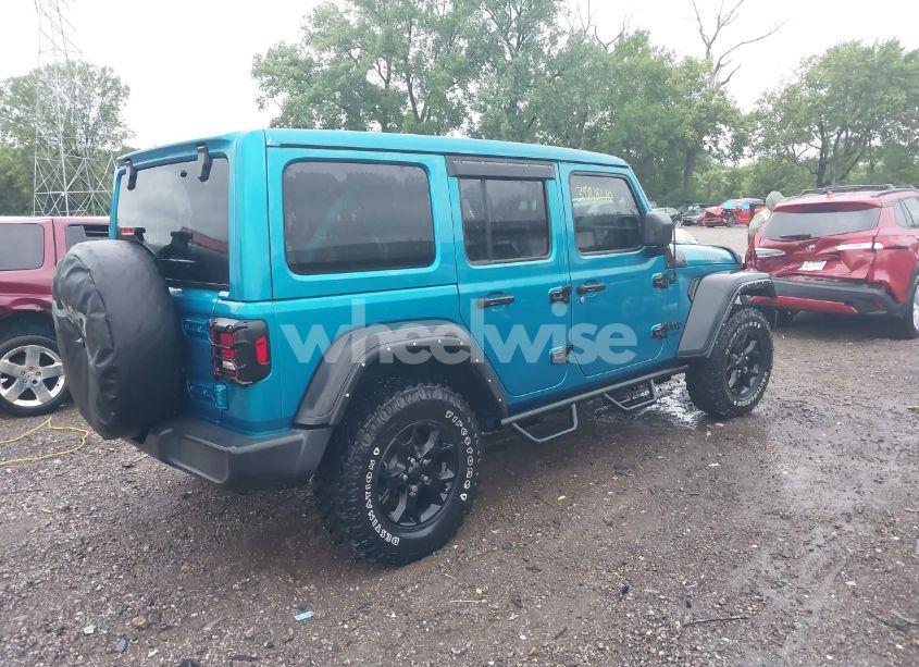 Photo 4 of 2020 Jeep Wrangler UNLIMITED WILLYS 4X4 (VIN 1C4HJXDG3LW325713)