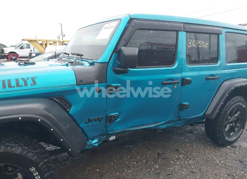 Photo 6 of 2020 Jeep Wrangler UNLIMITED WILLYS 4X4 (VIN 1C4HJXDG3LW325713)