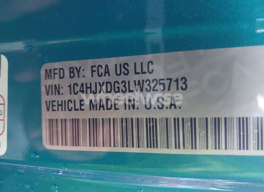 Photo 9 of 2020 Jeep Wrangler UNLIMITED WILLYS 4X4 (VIN 1C4HJXDG3LW325713)