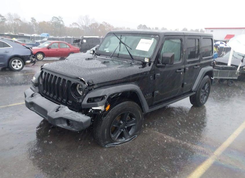 Photo 2 of 2020 Jeep Wrangler UNLIMITED SPORT ALTITUDE 4X4 (VIN 1C4HJXDG3LW329616)