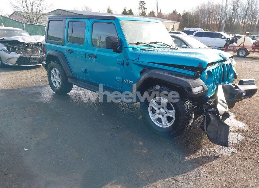 2020 Jeep Wrangler UNLIMITED SPORT S 4X4 (VIN 1C4HJXDG3LW332029) main photo