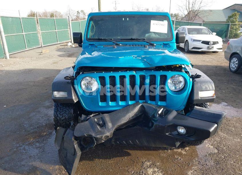 Photo 12 of 2020 Jeep Wrangler UNLIMITED SPORT S 4X4 (VIN 1C4HJXDG3LW332029)