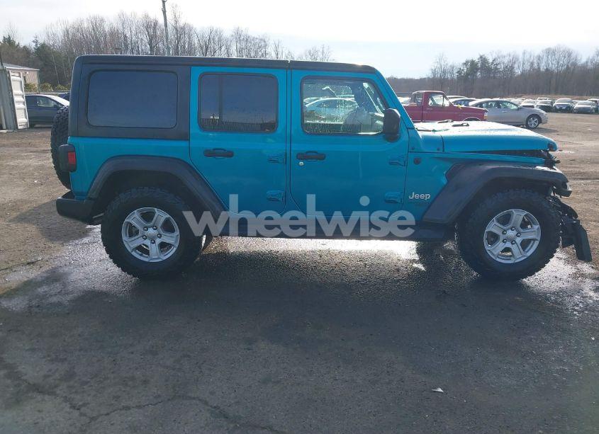 Photo 13 of 2020 Jeep Wrangler UNLIMITED SPORT S 4X4 (VIN 1C4HJXDG3LW332029)