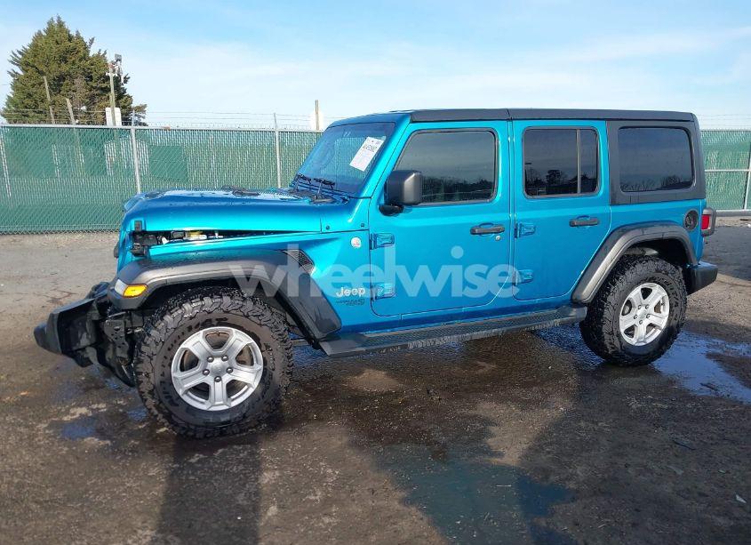 Photo 14 of 2020 Jeep Wrangler UNLIMITED SPORT S 4X4 (VIN 1C4HJXDG3LW332029)