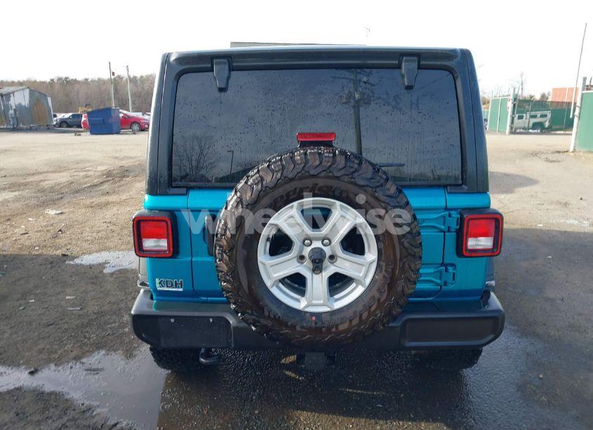 Photo 16 of 2020 Jeep Wrangler UNLIMITED SPORT S 4X4 (VIN 1C4HJXDG3LW332029)