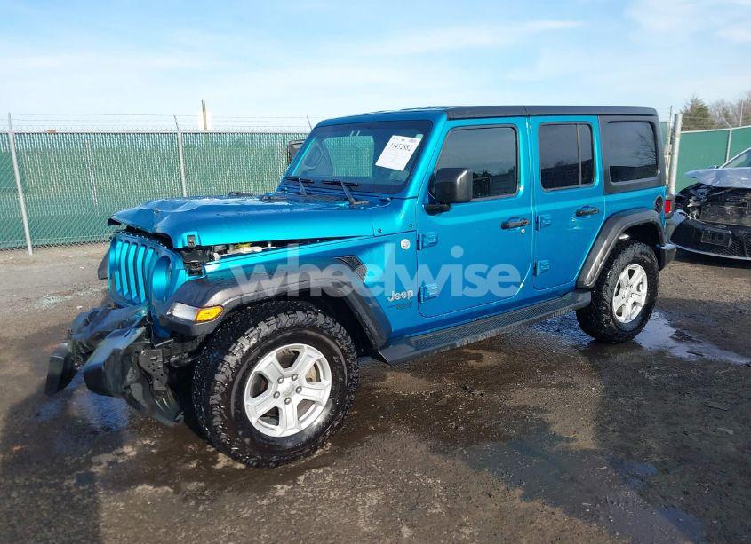 Photo 2 of 2020 Jeep Wrangler UNLIMITED SPORT S 4X4 (VIN 1C4HJXDG3LW332029)