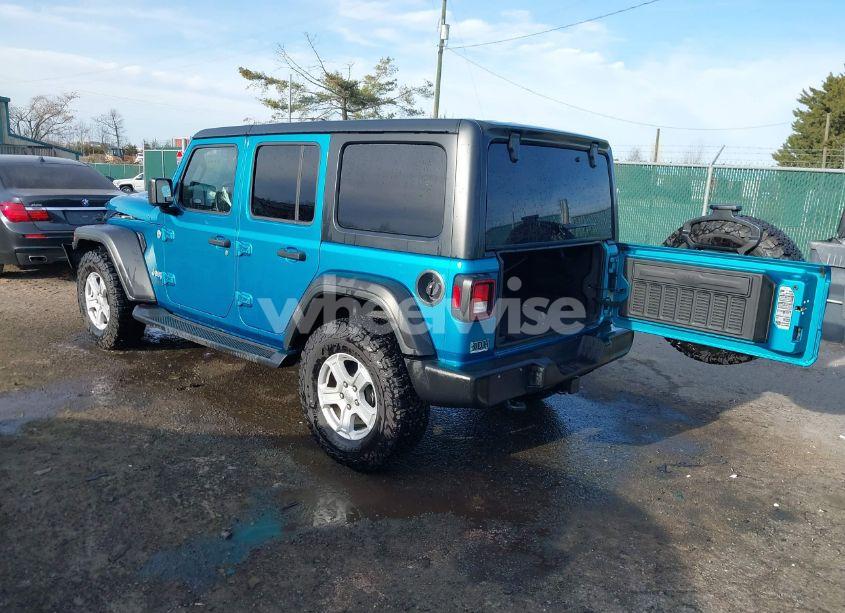 Photo 3 of 2020 Jeep Wrangler UNLIMITED SPORT S 4X4 (VIN 1C4HJXDG3LW332029)