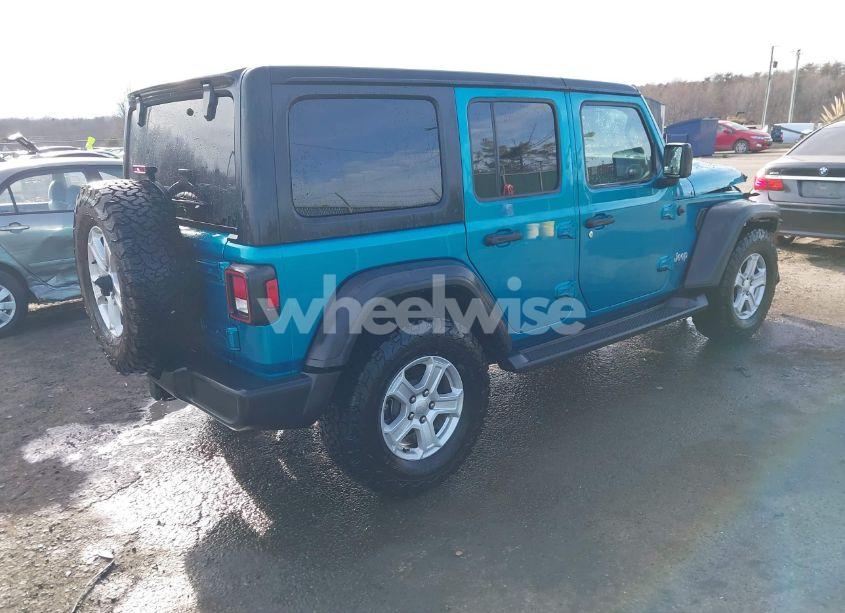 Photo 4 of 2020 Jeep Wrangler UNLIMITED SPORT S 4X4 (VIN 1C4HJXDG3LW332029)